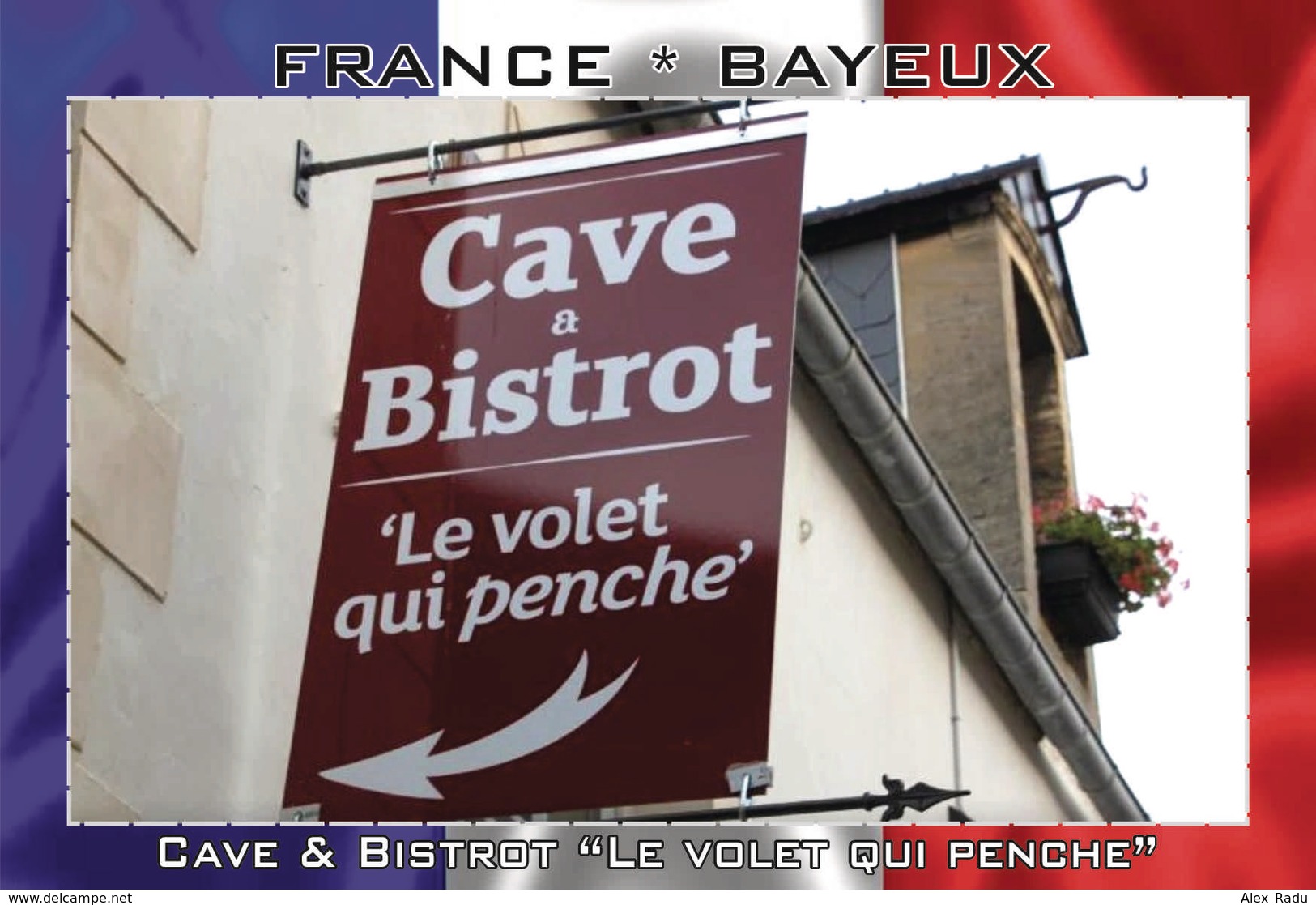 Carte Postale, REPRODUCTION, Bayeux, Restaurants (set=24pcs.), Calvados, France