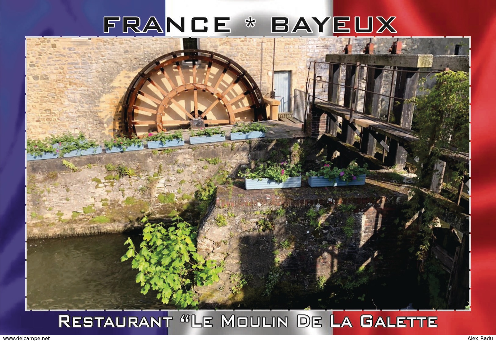 Carte Postale, REPRODUCTION, Bayeux, Restaurants (set=24pcs.), Calvados, France