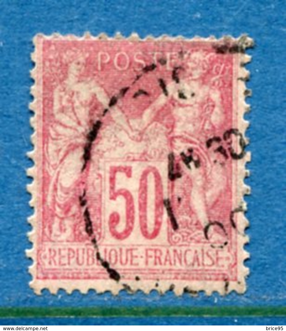 France - YT N° 104 - Oblitéré - 1900 - 1876-1878 Sage (Typ I)