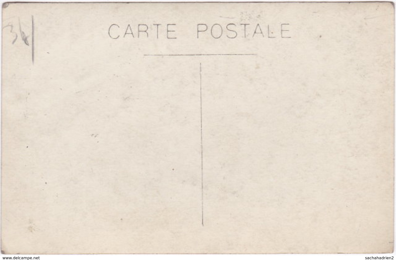 34. Carte-photo. MONTPELLIER. Abbé De L'Epée. 9 Novembre 1924 - Montpellier