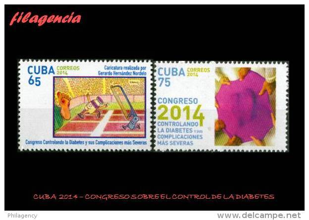 CUBA MINT. 2014-43 CONGRESO MÉDICO INTERNACIONAL SOBRE EL CONTROL DE LA DIABETES - Nuevos