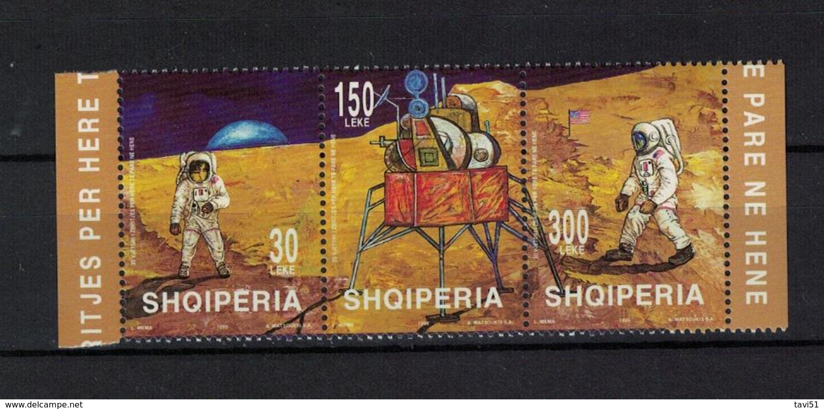 ALBANIEN , Albania ,1999  , ** , MNH , Postfrisch , Mi.Nr. 2702 - 2704   ,  Dreierstreifen - Albanien