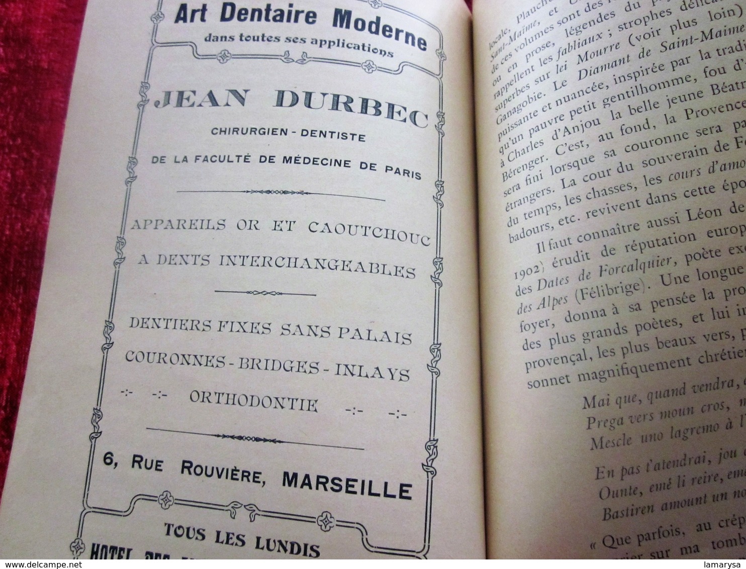 1923 FORCALQUIER ET SES ENVIRONS GUIDE DE 67 PAGES ILLUSTRATIONS PLANS RENSEIGNEMENTS PUBS EPOQUE Dépliant touristique