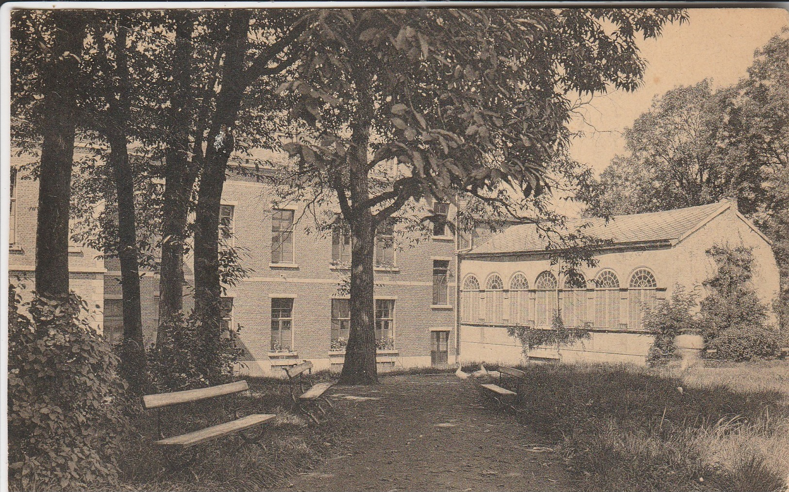 Fleurus , Pensionnat Des Soeurs De Notre Dame , Rue De Bruxelles , Plaine Des Marronniers - Fleurus