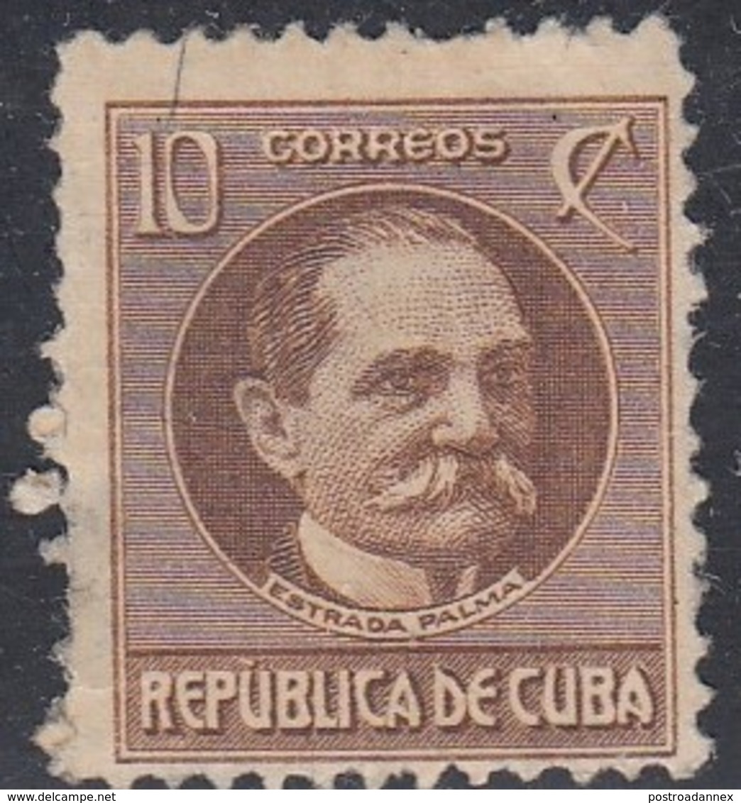 Cuba, Scott #270, Mint Hinged, Tomas Estrada Palma, Issued 1917 - Unused Stamps