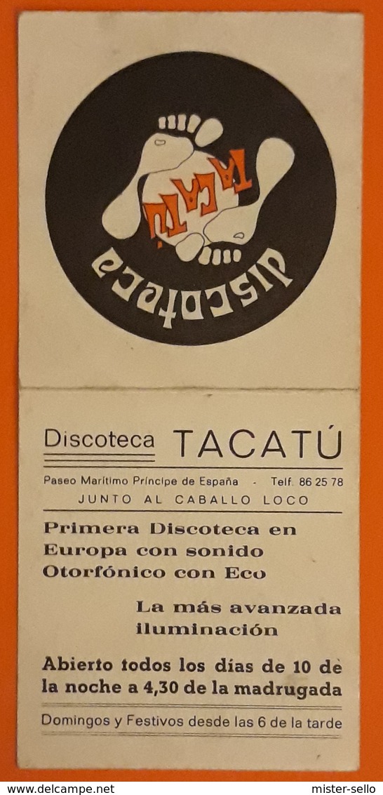 NIGHT CLUB EL CABALLO LOCO - DISCOTECA TACATÚ - FUENGIROLA. - Tarjetas De Visita