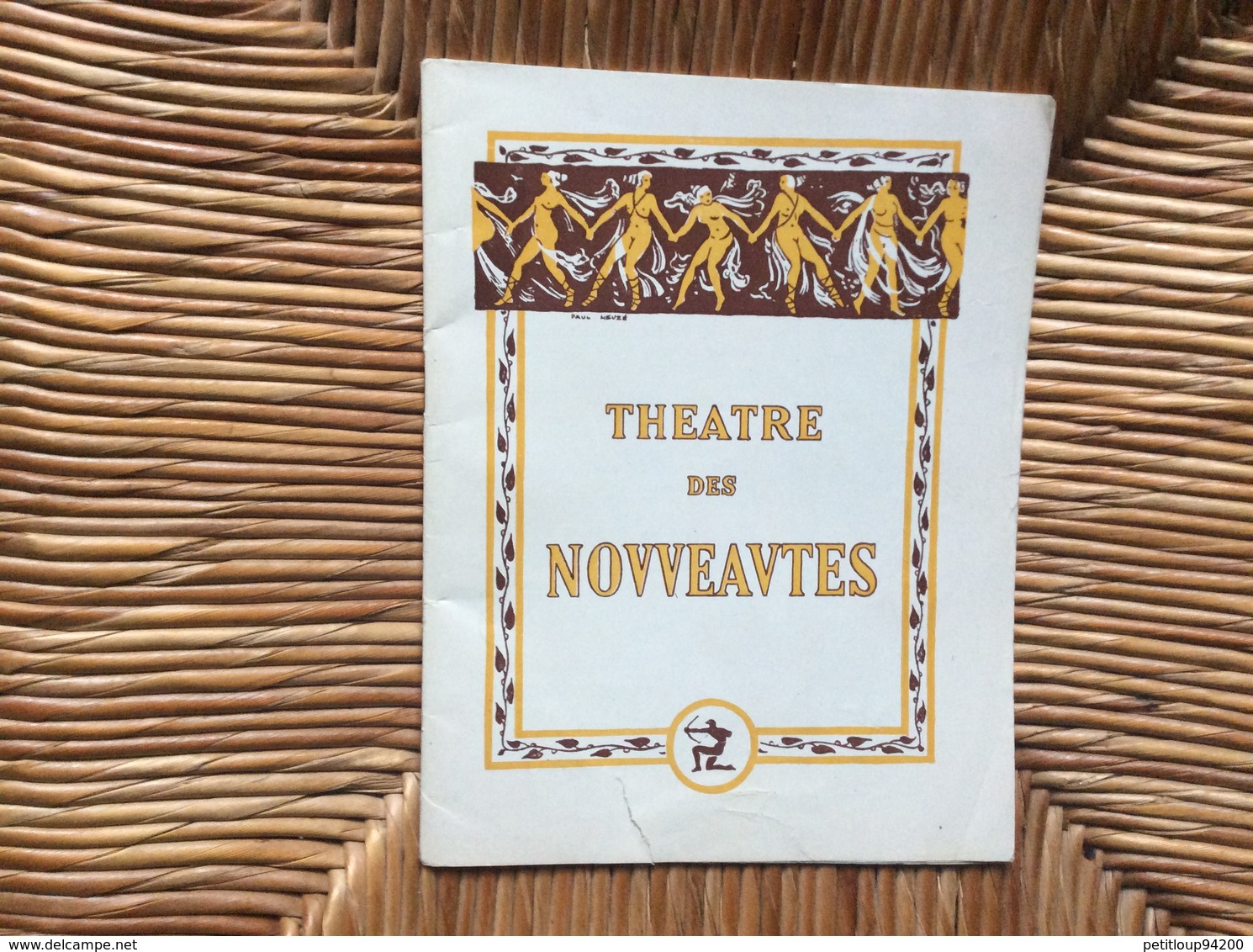 PROGRAMME THÉÂTRE DES NOUVEAUTÉS  La Petite Hutte - Programmes