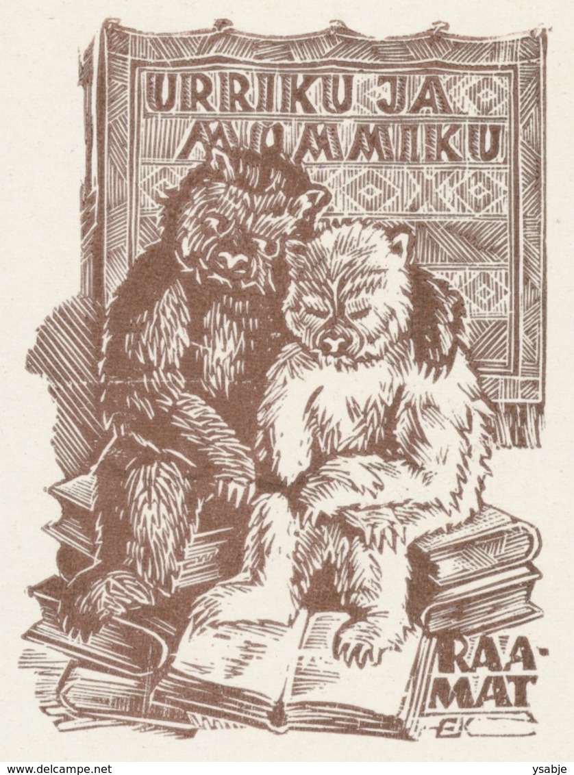 Ex Libris  - Enn Kera (1922-1991) - Ex-libris