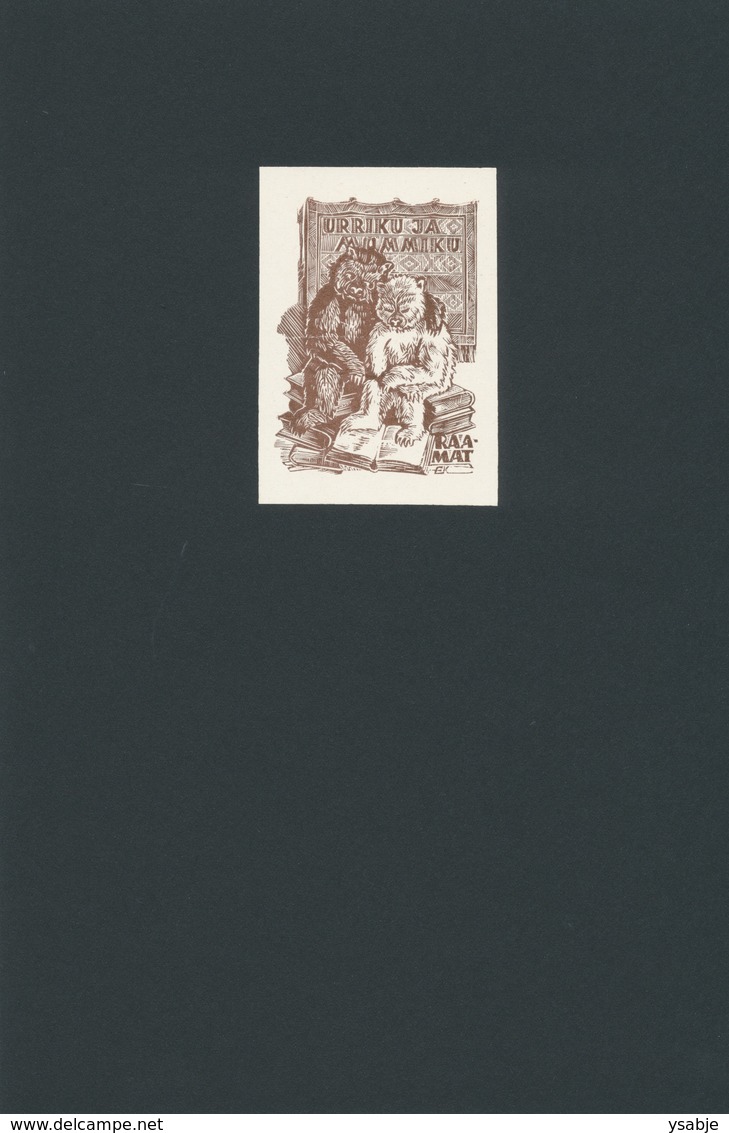 Ex Libris  - Enn Kera (1922-1991) - Bookplates