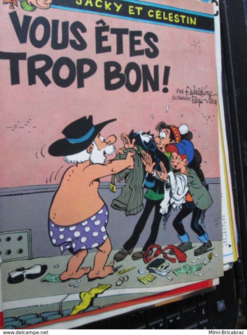 SPI2020 Issu De Revue SPIROU Années 70/80 : JACKY ET CELESTIN  Par WALTHERY 4 Pages - Autres & Non Classés