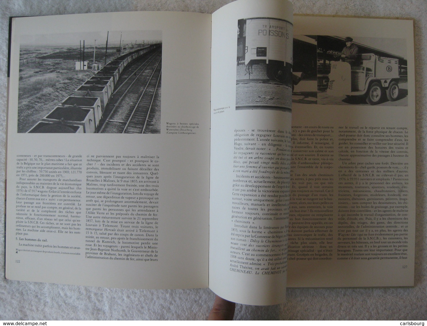 Chemins de fer belges SNCB – Joseph Delmelle - EO 1977 – bel ouvrage documentaire