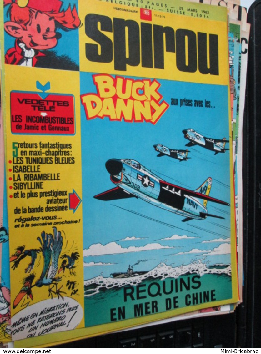 SPI2020 Issu De Revue SPIROU Années 70/80 : BUCK DANNY Couverture Rare De HUBINON - Buck Danny