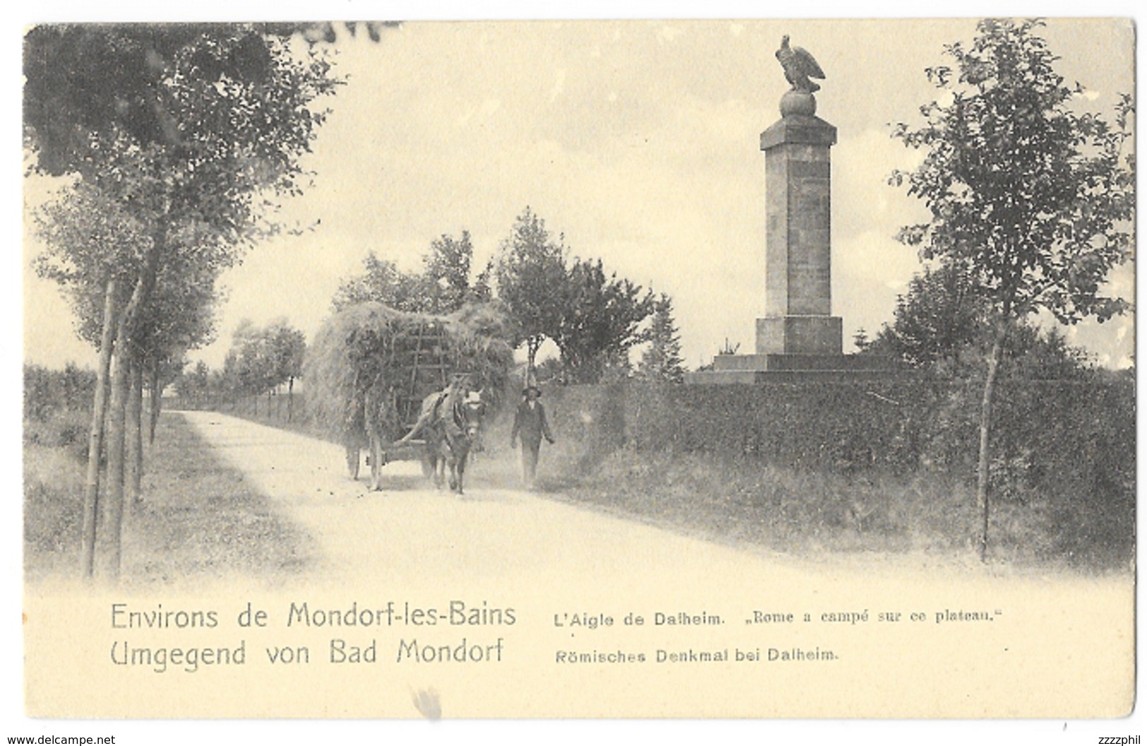 Environs De Bad-Mondorf : L'aigle De Dalheim, Bel Attelage - Altri & Non Classificati