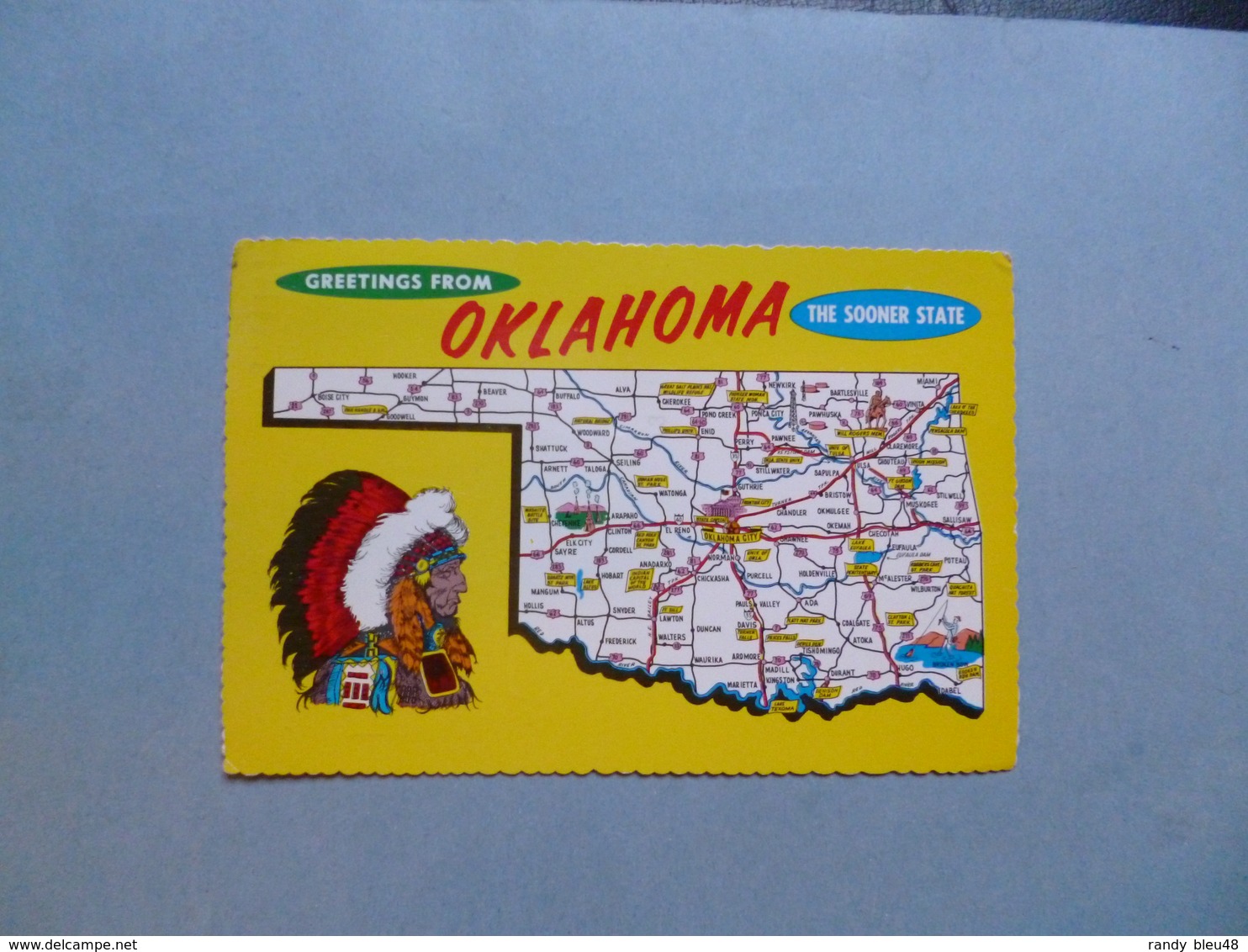 OKLAHOMA CITY  -  The Sooner State    -  Oklahoma  -  Etats Unis - Oklahoma City