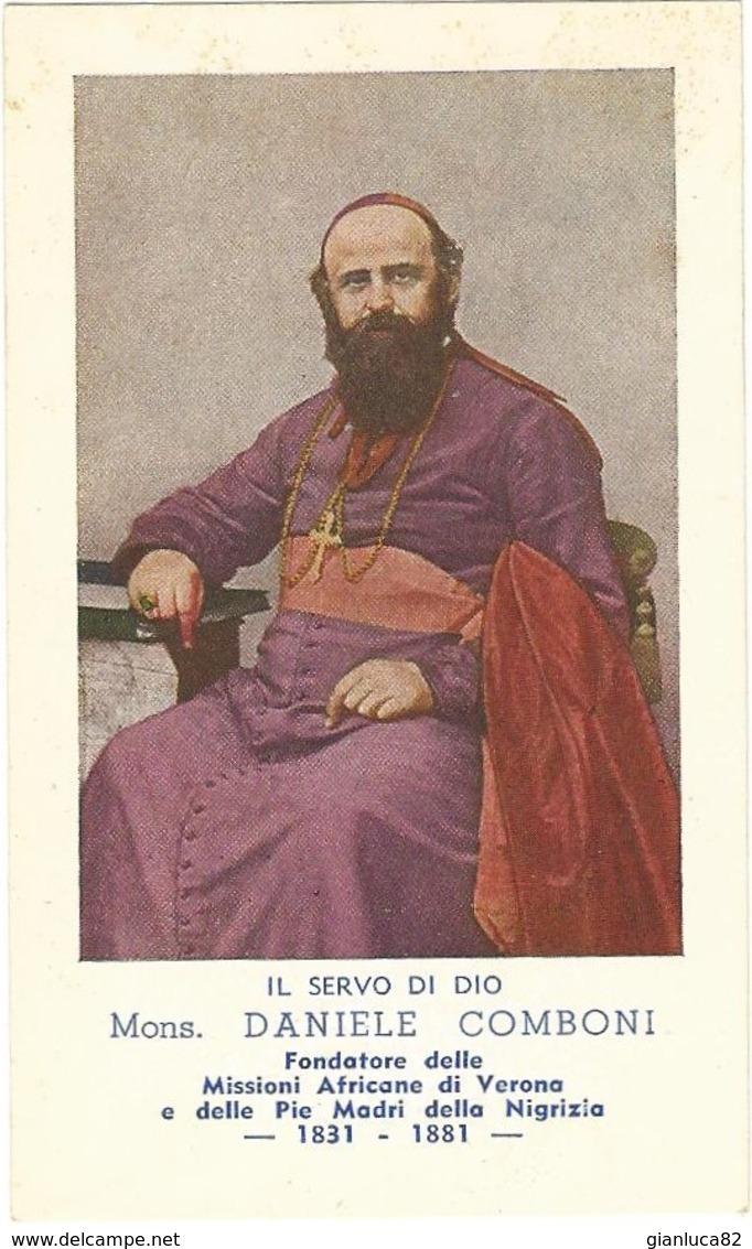 Lotto Di N. 3 Santini Daniele Comboni Con Novena Al SS. Cuore Di Gesù (470-472) - Santini