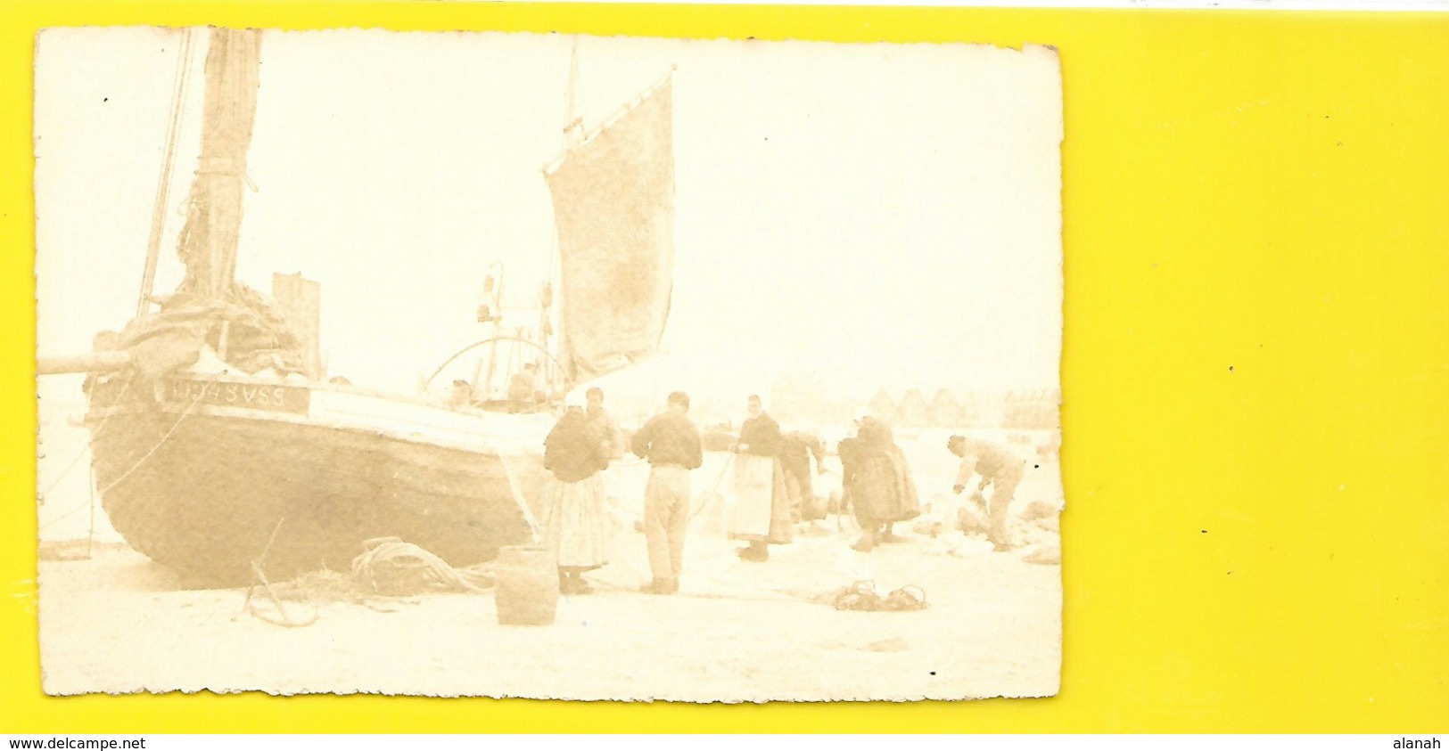 BERCK Bateau échoué (PAPIER LUNA) Pas De Calais (62) - Berck