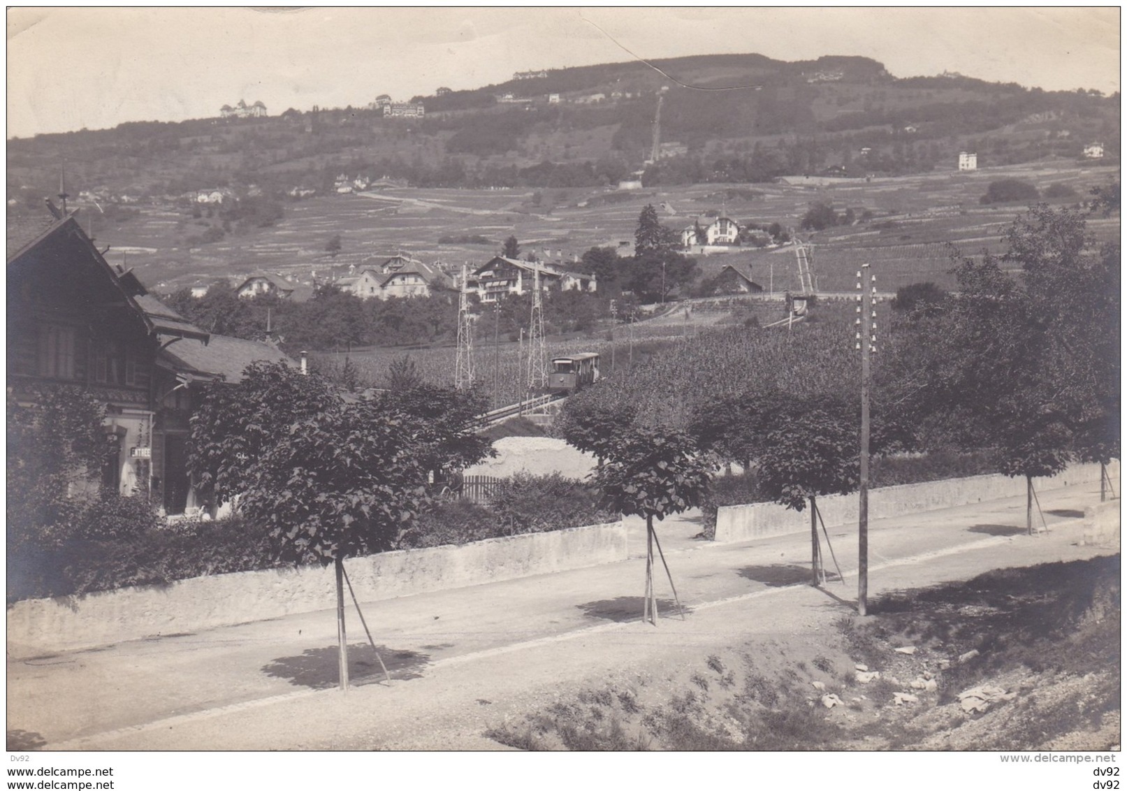 SUISSE CORSEAUX ET MONT PELERIN PHOTO - Lieux