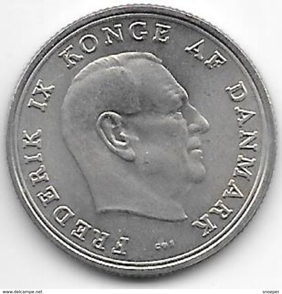 *Denmark 1 Krone 1971 Km 851.1  Xf++ - Danemark