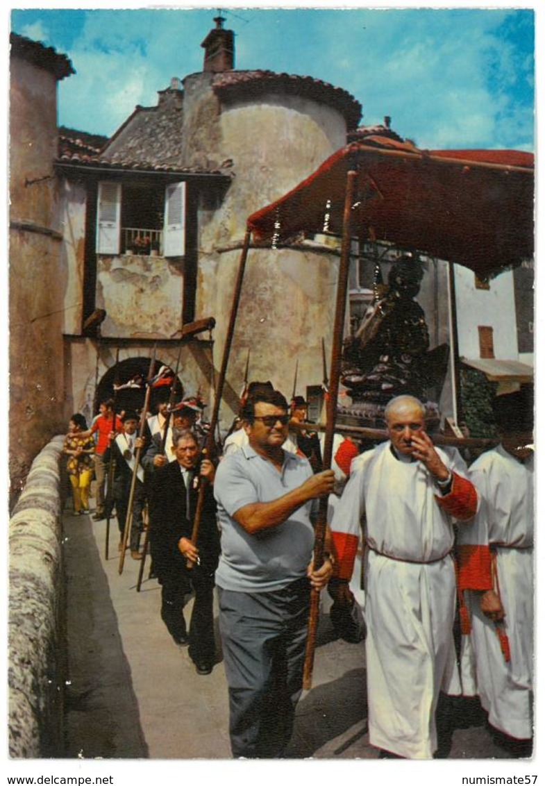 CP ENTREVAUX - Pèlerinage De La St Jean Baptiste Au St Désert - Le Départ De La Procession - Otros & Sin Clasificación