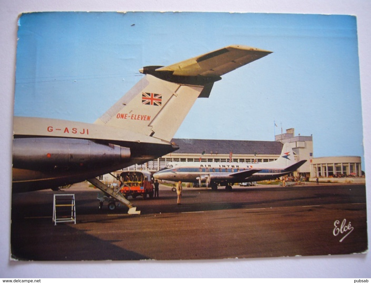 Avion / Airplane / BUA - British United Airways / Bac 1-11 / Seen At Tarbes Airport - 1946-....: Era Moderna