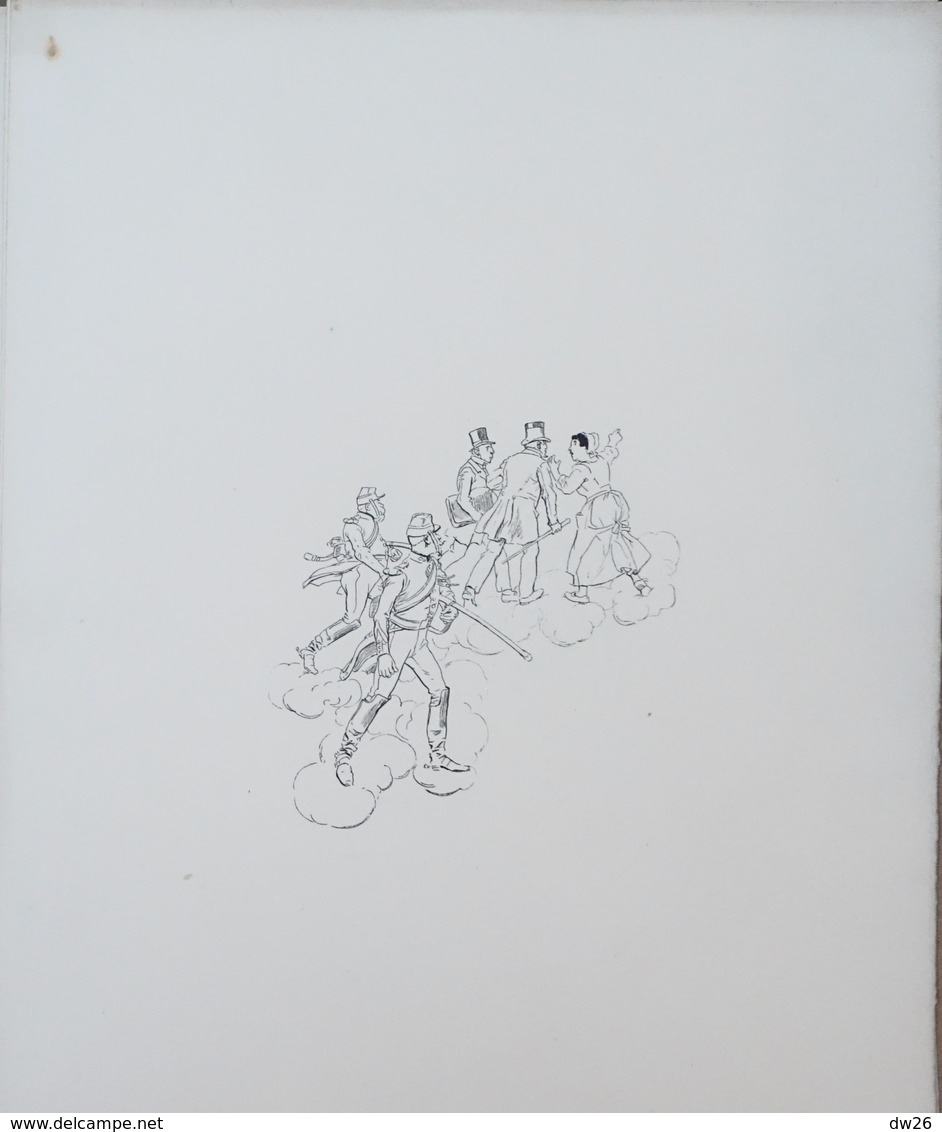 Dessin D'art - Lot De 5 Dessins à La Plume Attribués Ou Dessinés à Murville (Janvier 1869)? A Identifier - Zeichnungen