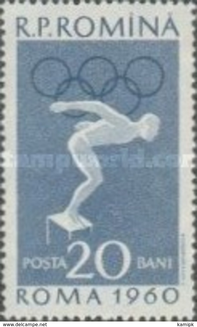 USED STAMPS Romania - Olympic Games - Rome, Italy  -1960 - Usati