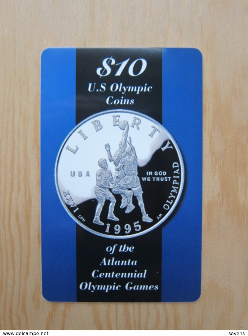 J3 Phonecard,U.S Olympic Coins, Basketball,used - Altri & Non Classificati