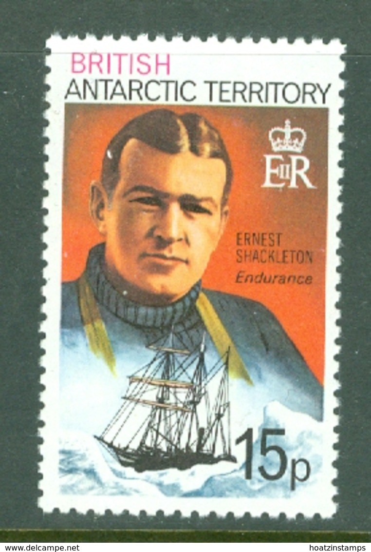British Antarctic Territory: 1975/81   Ship Captains   SG75a     15p  [Perf: 12]    MNH - Unused Stamps