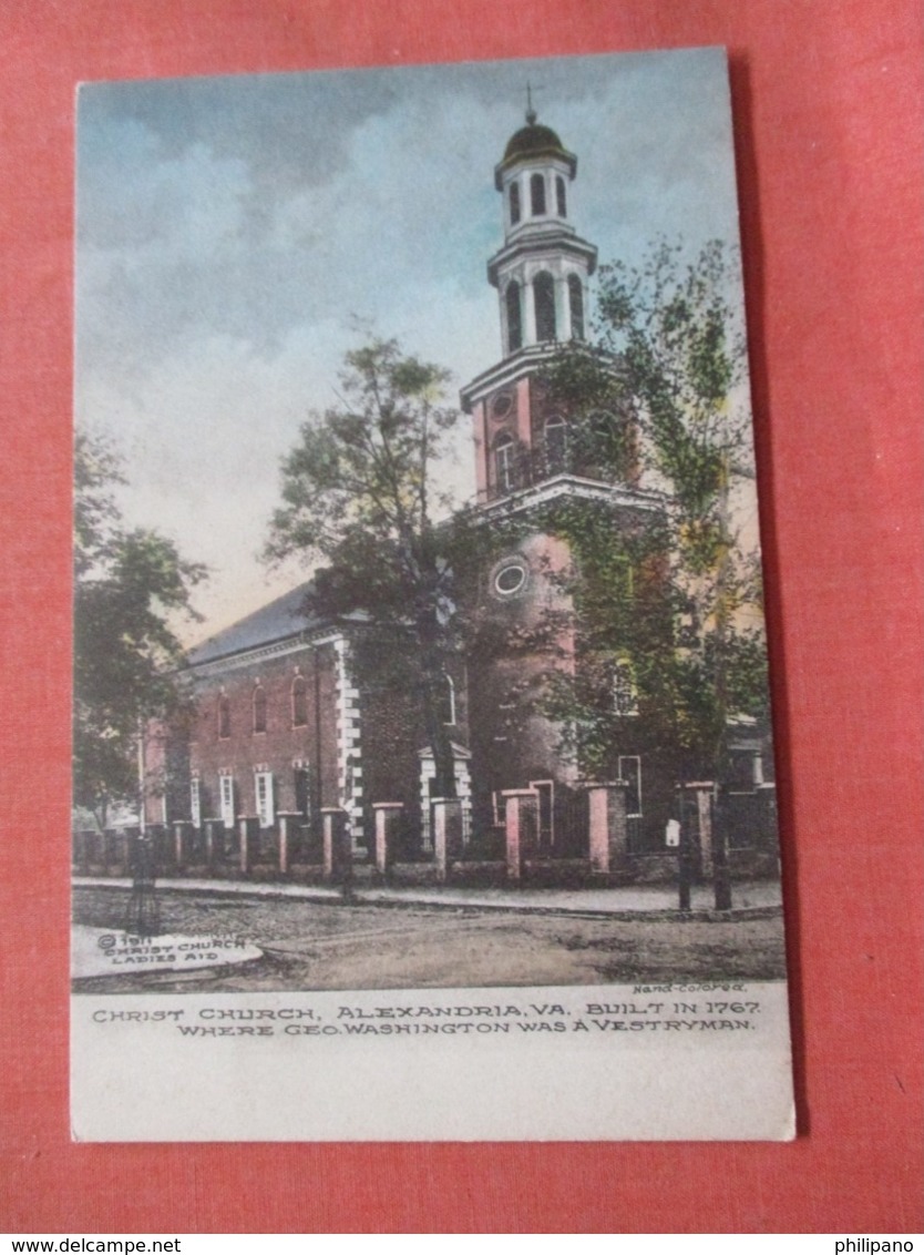 Christ Church Where George Washington Was A Vestryman Virginia > Alexandria  Ref 3901 - Alexandria