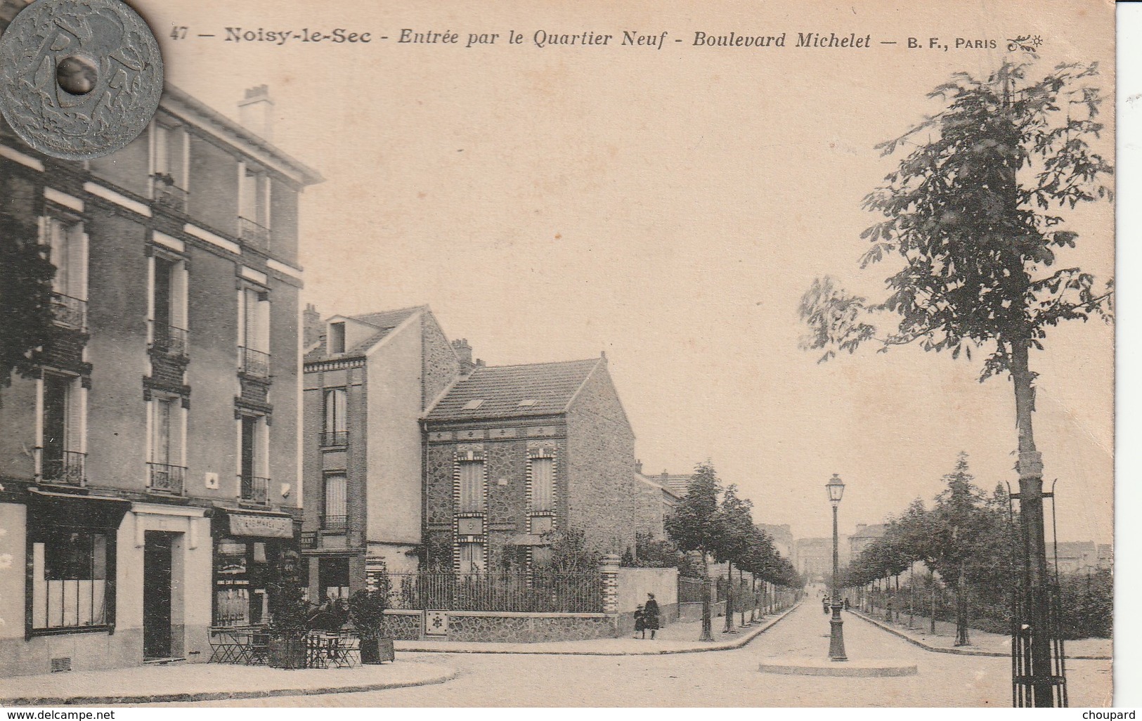 93 - Carte Postale Ancienne De  NOISY LE SEC    Boulevard  Michelet - Noisy Le Sec