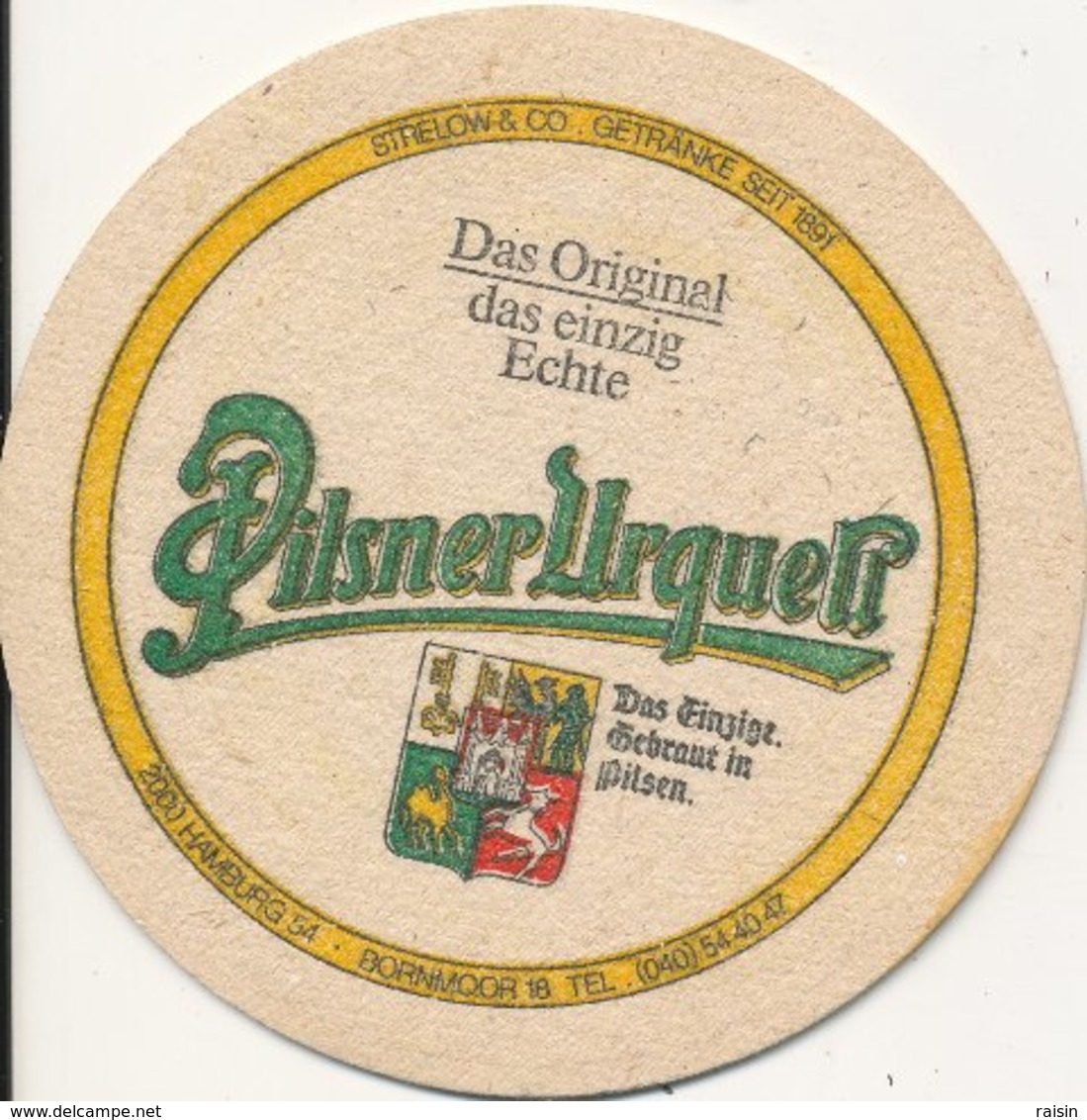 Sous-bock Pilsner Urquell  Bi-face TBE - Sous-bocks