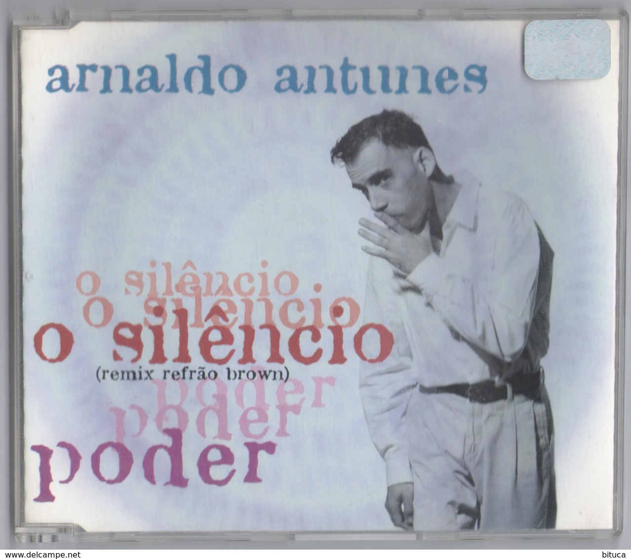 CD 2 TITRES ARNALDO ANTUNES O SILENCIO & PODER CARLINHOS BROWN BON ETAT & TRèS RARE - Wereldmuziek
