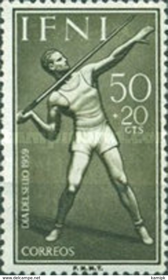MINT STAMPS IFNI - Stamp Day - Sports -1959 - Ifni