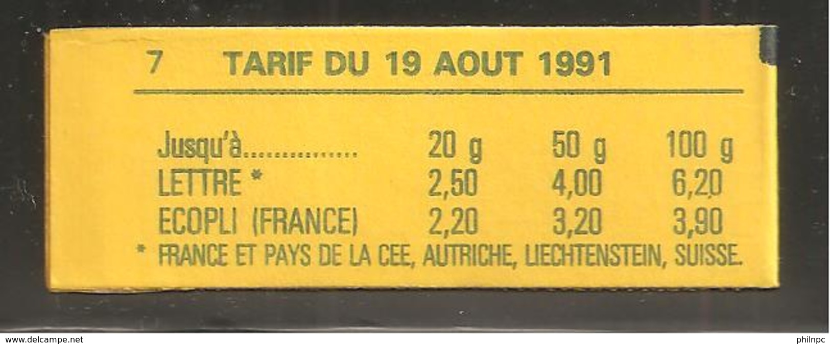 France, 2715-C5A, Numéroté, Carnet Neuf, Non Ouvert, TTB, Conf. 7, Albertville 92, Carnet Marianne De Briat - Autres & Non Classés