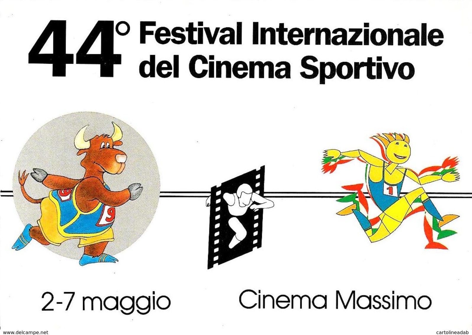 [MD4299] CPM - CINEMA - 44° FESTIVAL INTERNAZIONALE DI CINAMA SPORTIVO - PERFETTA -NV - Altri & Non Classificati