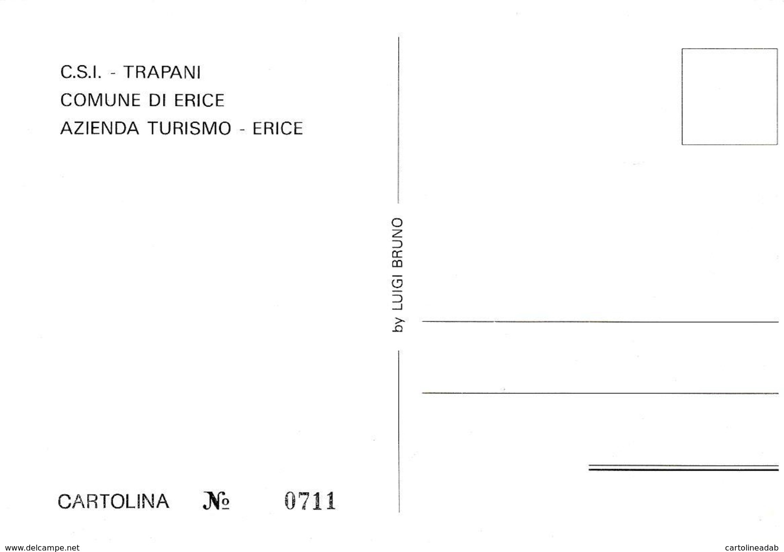 [MD4302] CPM - CINEMA - 4° INCONTRO CON IL CINEMA SPORTIVO - CSI - ERICA TRAPANI - NUMERATA - PERFETTA -NV - Altri & Non Classificati