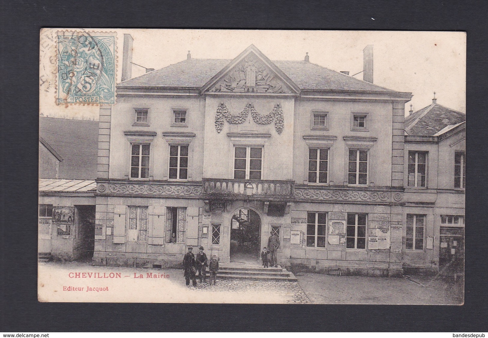 Vente Immediate Chevillon (52) La Mairie ( Animée Ed. Jacquot  Ref 40509) - Chevillon