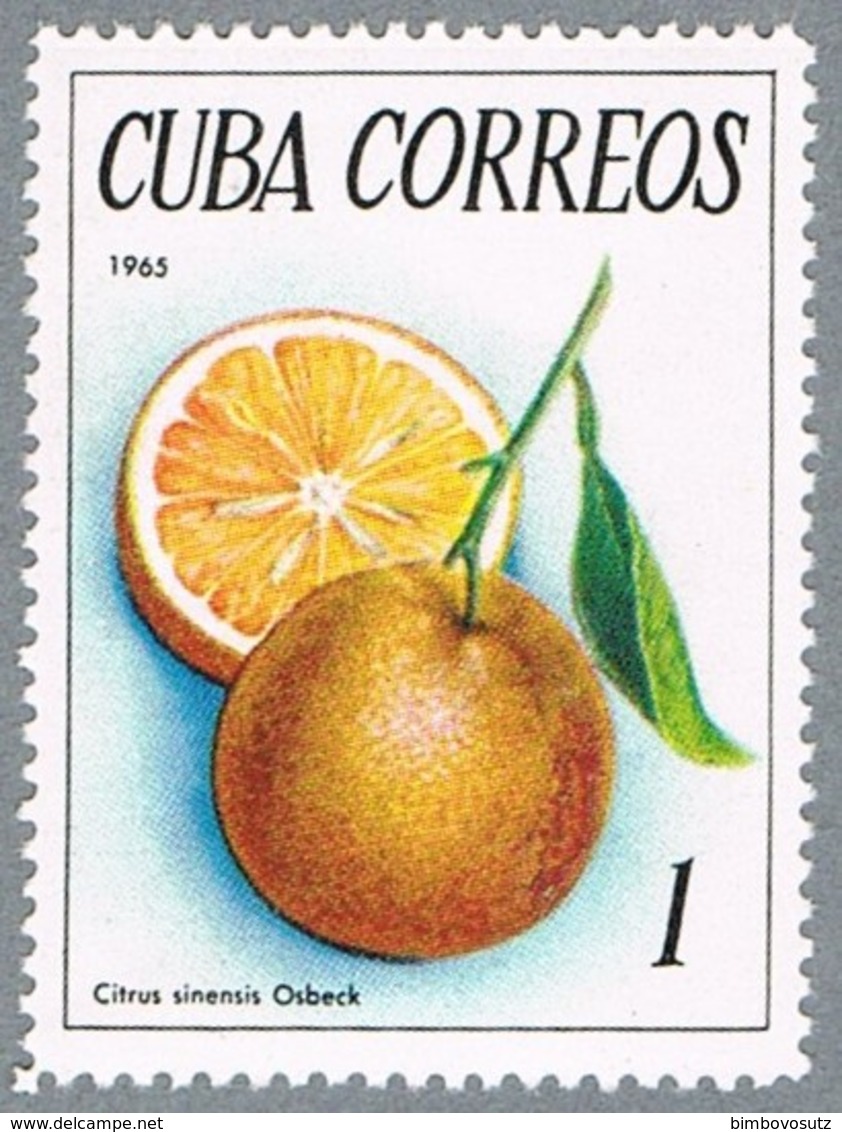 Kuba 1965 ** - Citrus - - Fruits