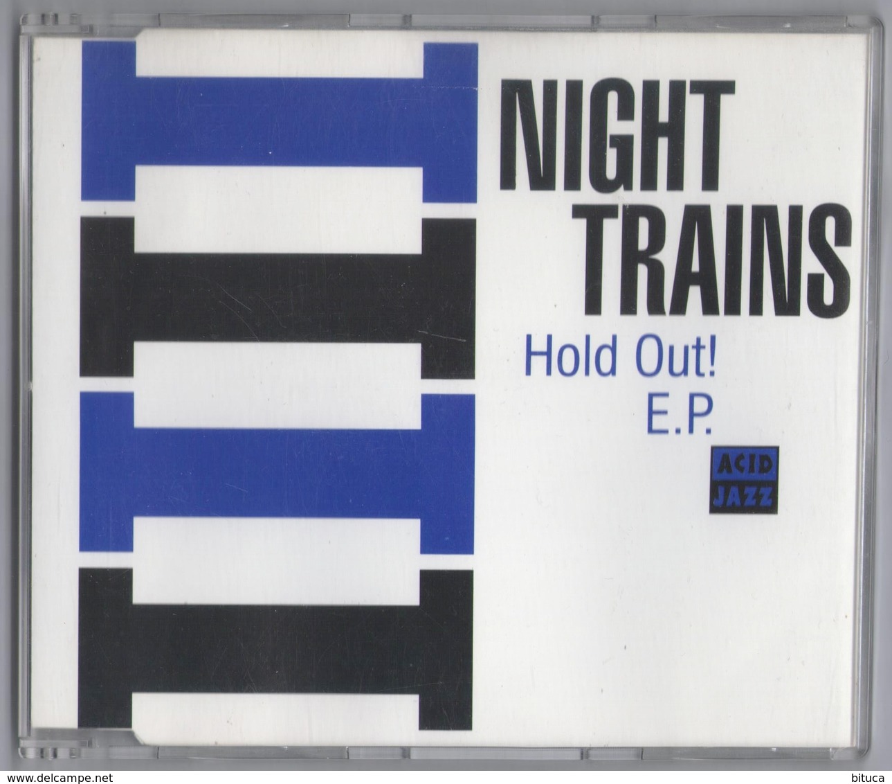 CD 4 TITRES NIGHT TRAINS HOLD OUT ! E.P. LABEL ACID JAZZ TRèS BON ETAT RARE - Dance, Techno & House