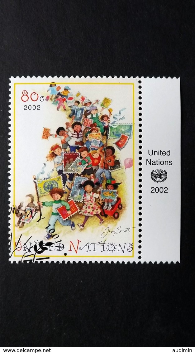 UNO-New York 889 Oo/ESST, Kinder Sammeln Briefmarken - Gebraucht