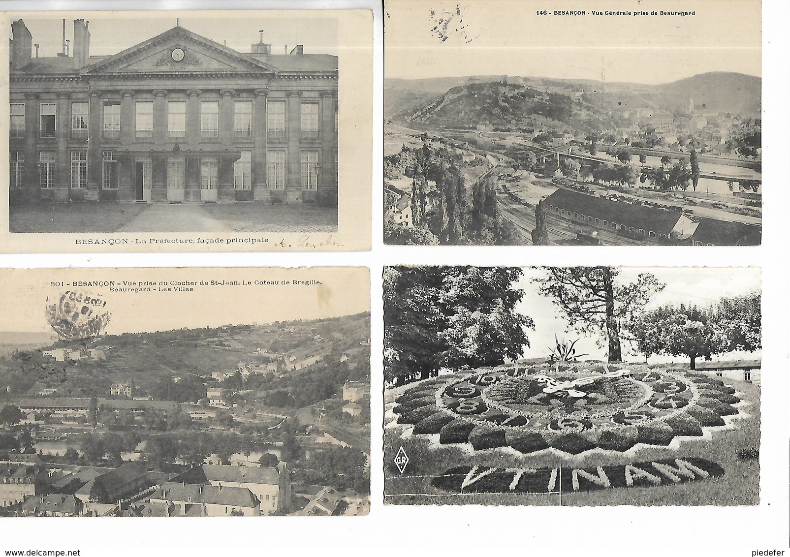 25 - Lot De 20 Cartes Postales Différentes De Besançon ( Doubs ) - Toutes Scannées - Besancon