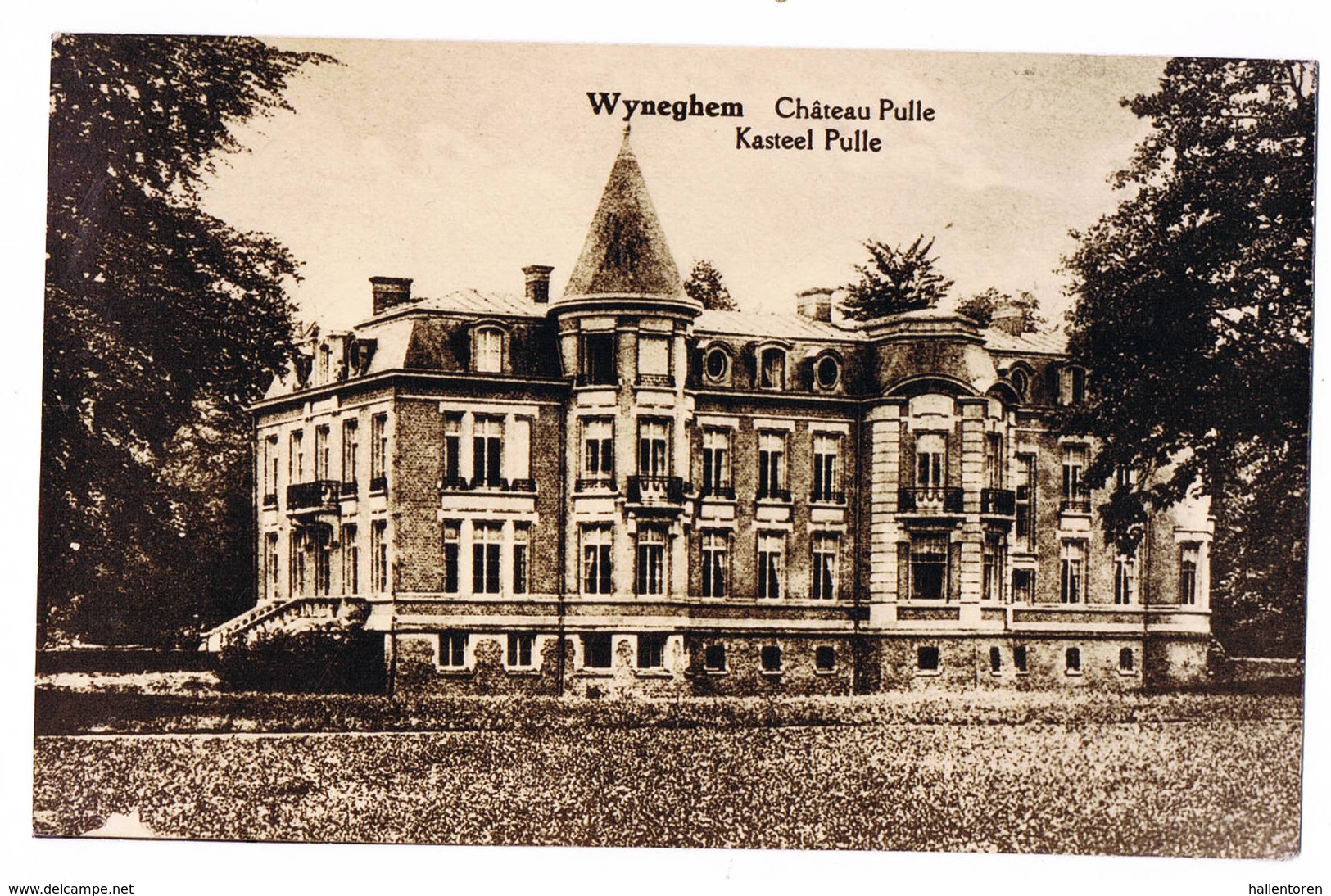 Wijnegem : Kasteel Pulle ( REPRODUCTIE : FOTO)  (2 Scans) - Wijnegem