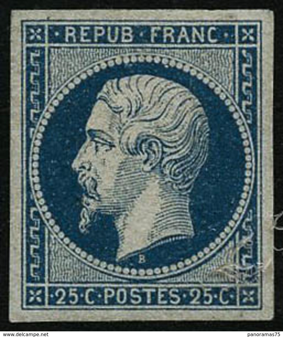 * N°10 25c Bleu, Quasi SC - TB - 1852 Louis-Napoleon