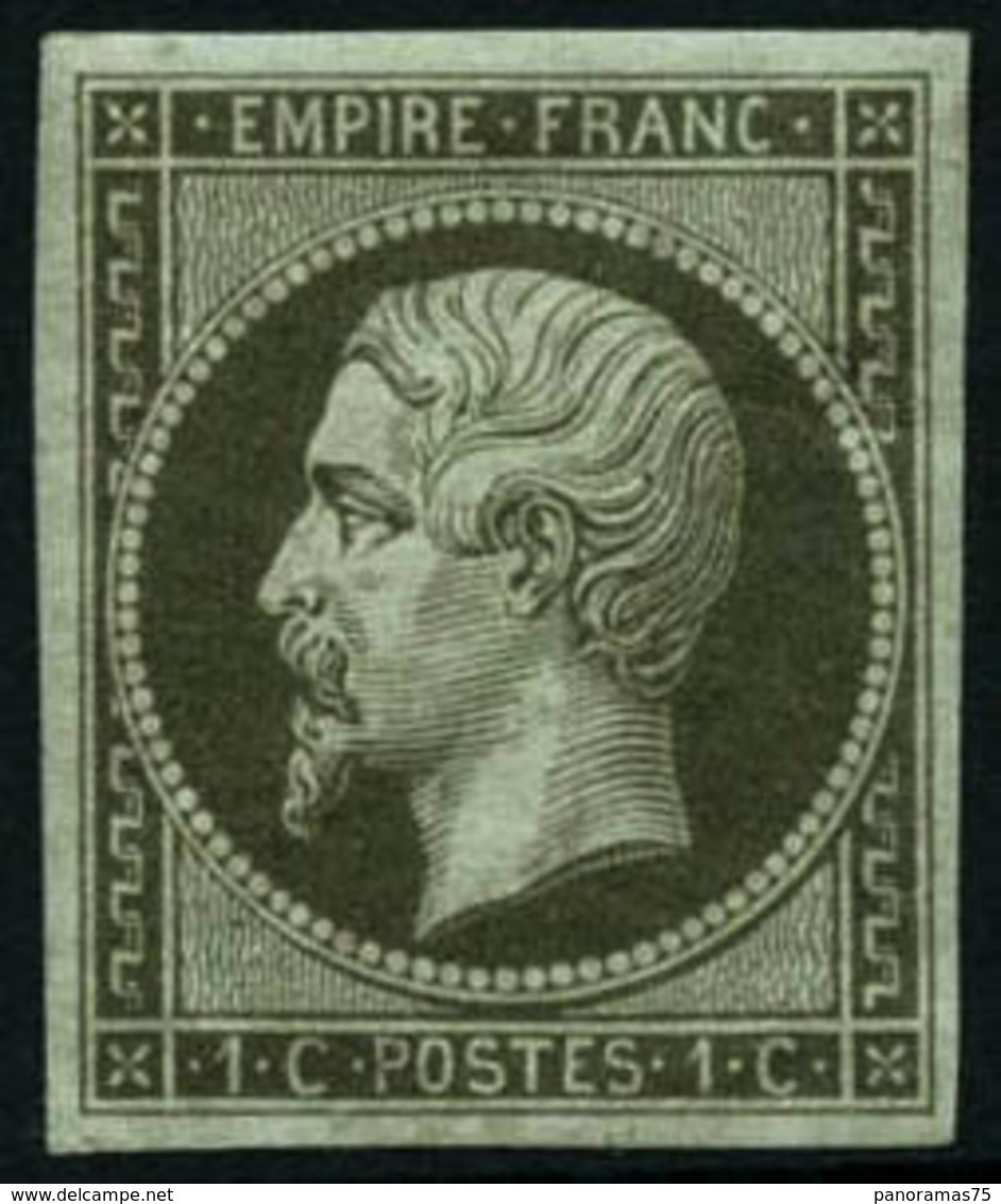 ** N°11 1c Olive - TB - 1853-1860 Napoleone III