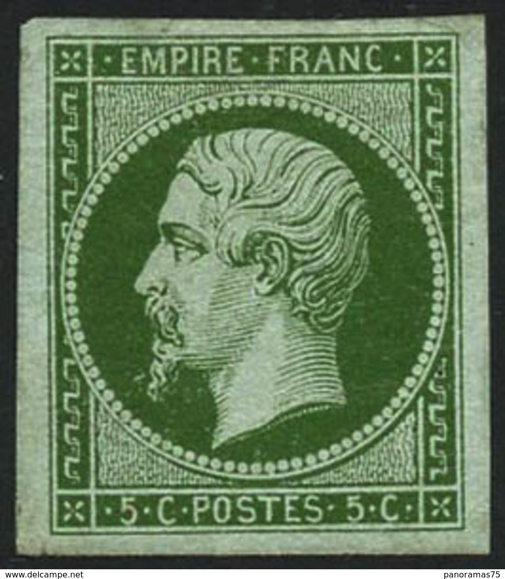 ** N°12b 5c Vert-foncé - TB - 1853-1860 Napoléon III