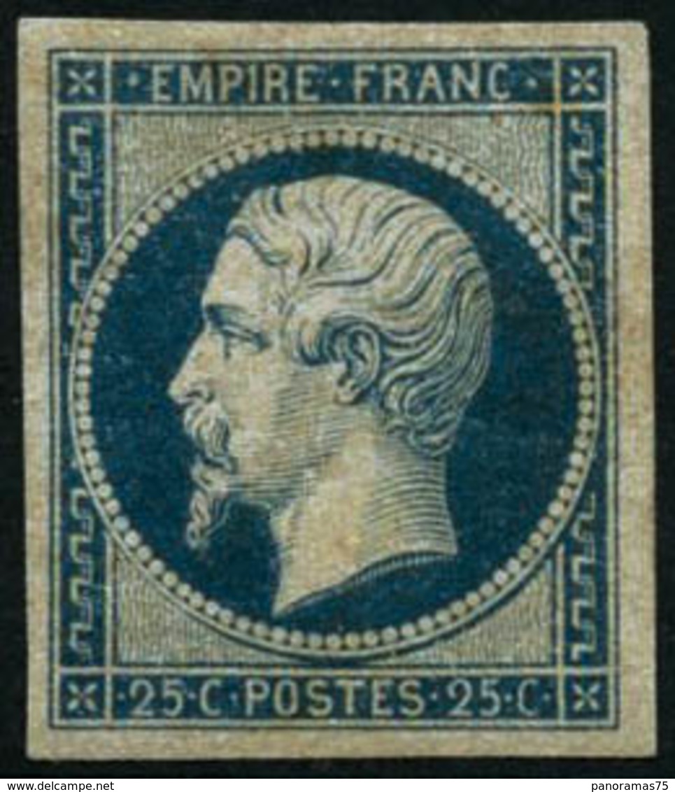 ** N°15 25c Bleu, Signé Calves - TB - 1853-1860 Napoléon III.