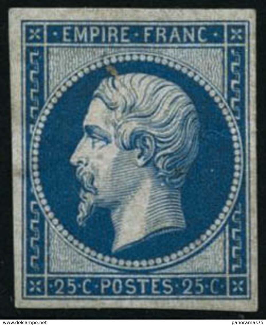 ** N°15c 25c Bleu, Réimp - TB - 1853-1860 Napoléon III