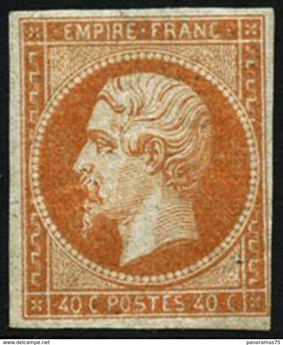 ** N°16 40c Orange - TB - 1853-1860 Napoléon III