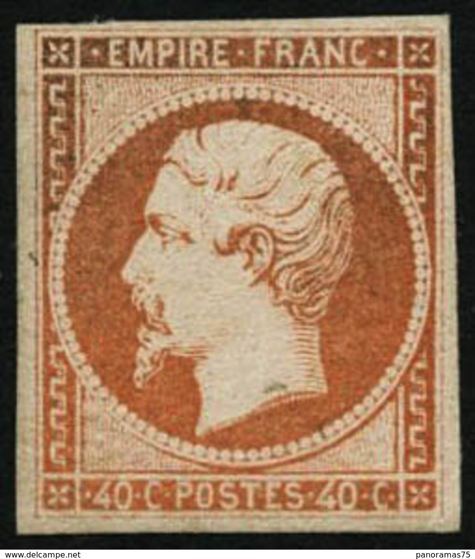 * N°16 40c Orange ,quasi ** - TB - 1853-1860 Napoléon III