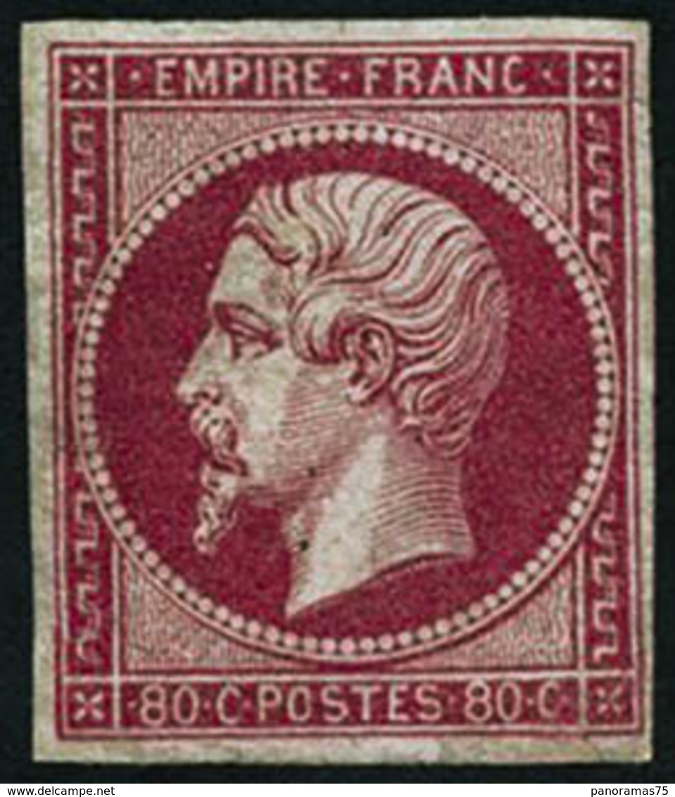 ** N°17B 80c Rose - TB - 1853-1860 Napoléon III